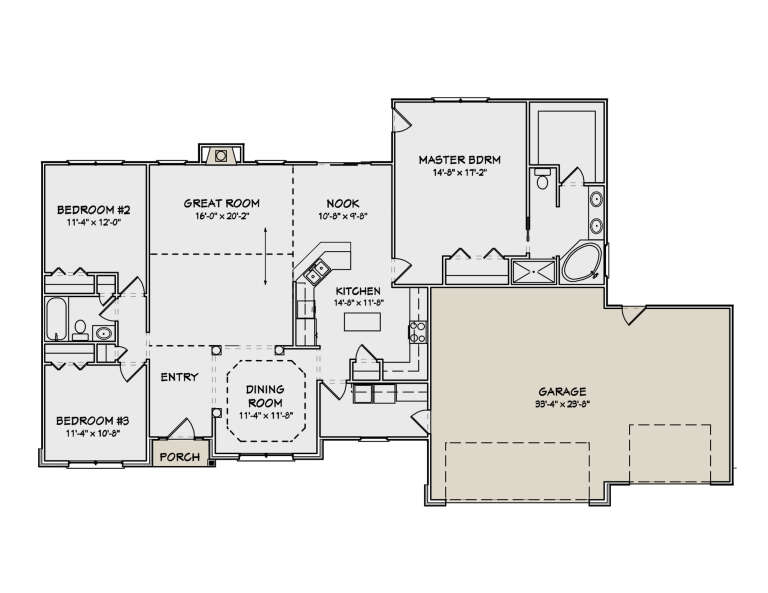 House Plan House Plan #5296 Drawing 1