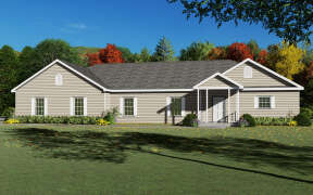 Traditional House Plan #849-00026 Elevation Photo