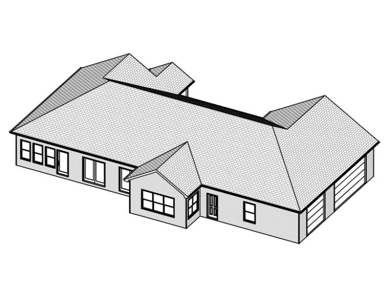 Traditional House Plan #849-00026 Elevation Photo