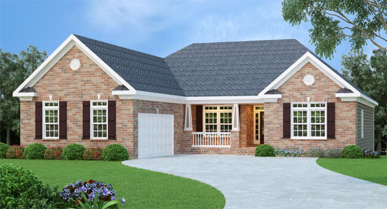 House Plan House Plan #53 Front Elevation