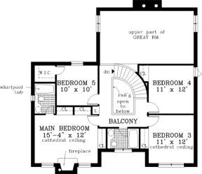 Floorplan 2 for House Plan #033-00094
