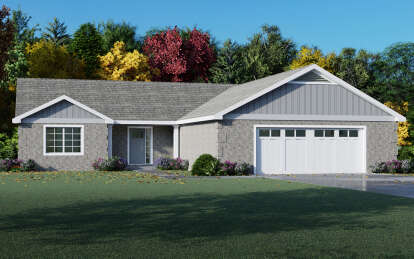 Country House Plan #849-00032 Elevation Photo