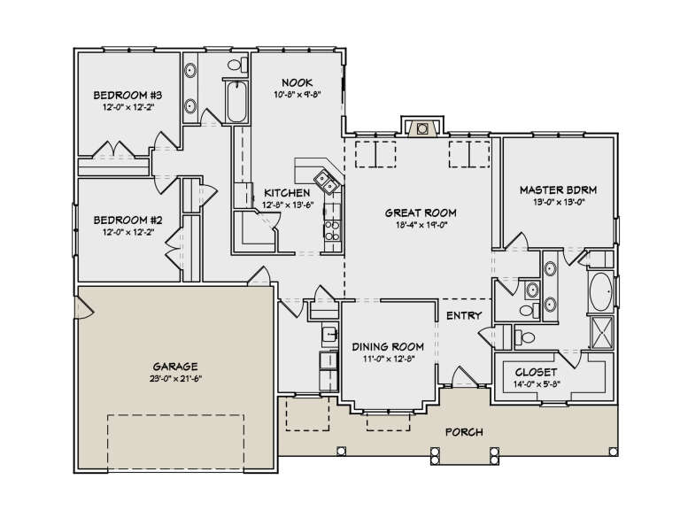 House Plan House Plan #5305 Drawing 1