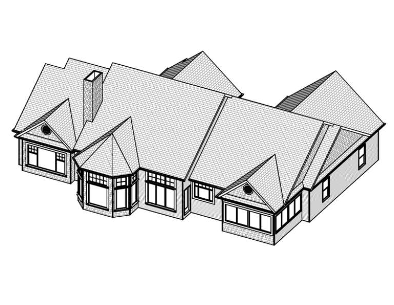 Craftsman House Plan #849-00035 Elevation Photo