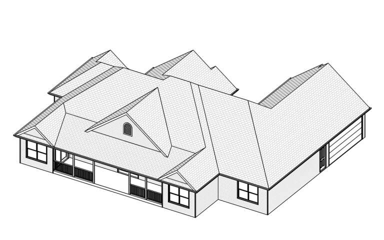 European House Plan #849-00036 Elevation Photo