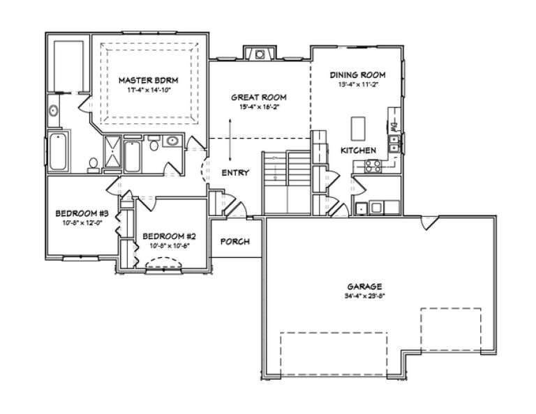 House Plan House Plan #5308 Drawing 1