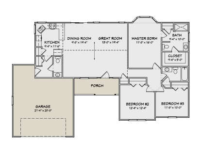 Main Floor  for House Plan #849-00038