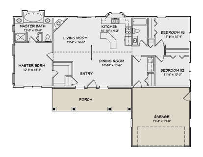 Main Floor  for House Plan #849-00040