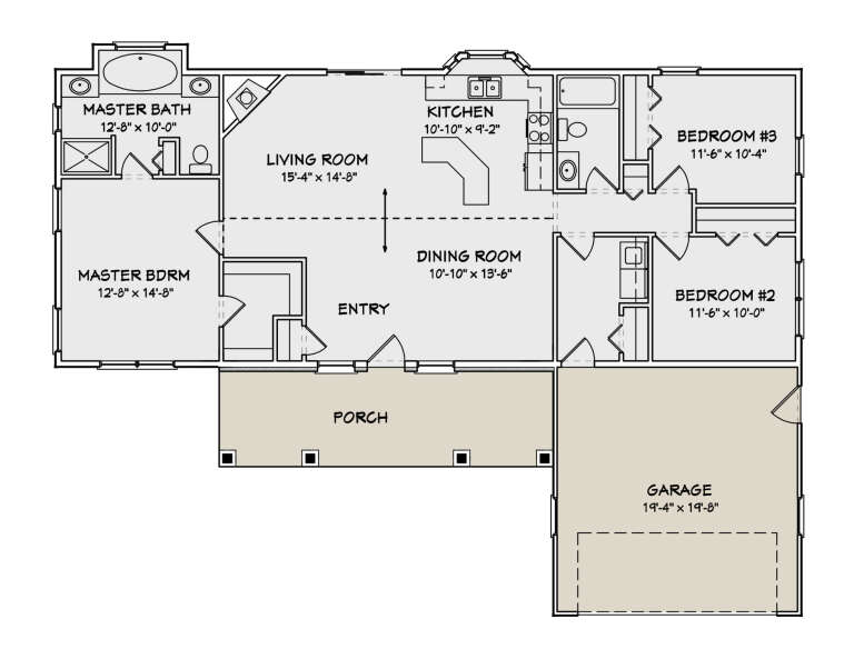 House Plan House Plan #5311 Drawing 1