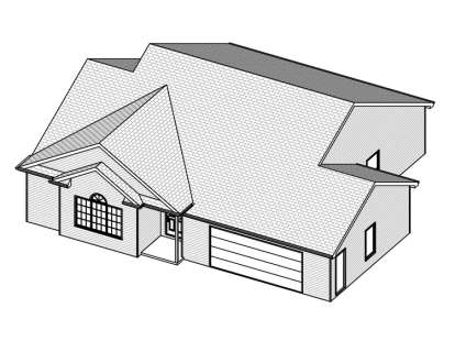 Traditional House Plan #849-00042 Elevation Photo