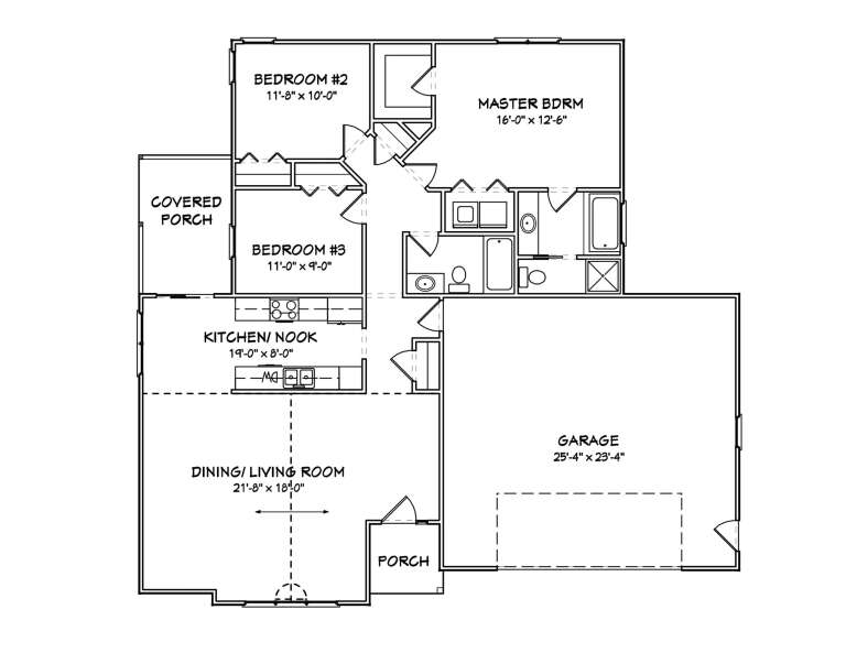 House Plan House Plan #5313 Drawing 1