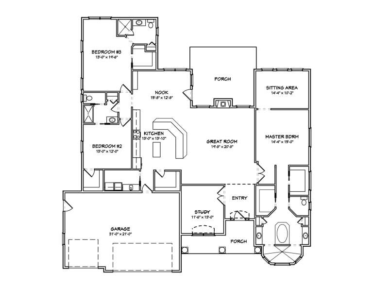 House Plan House Plan #5314 Drawing 1