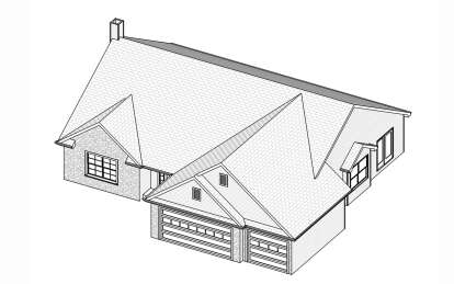 Traditional House Plan #849-00044 Elevation Photo