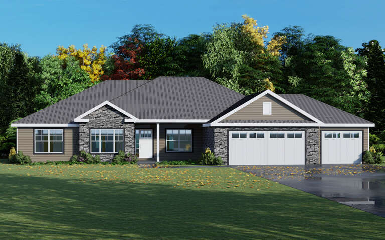 House Plan House Plan #5316 Front Elevation