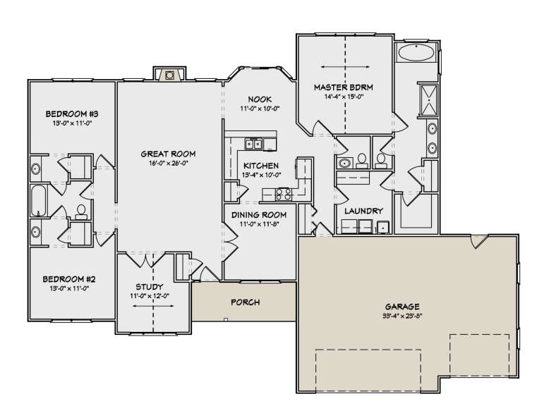 House Plan House Plan #5316 Drawing 1