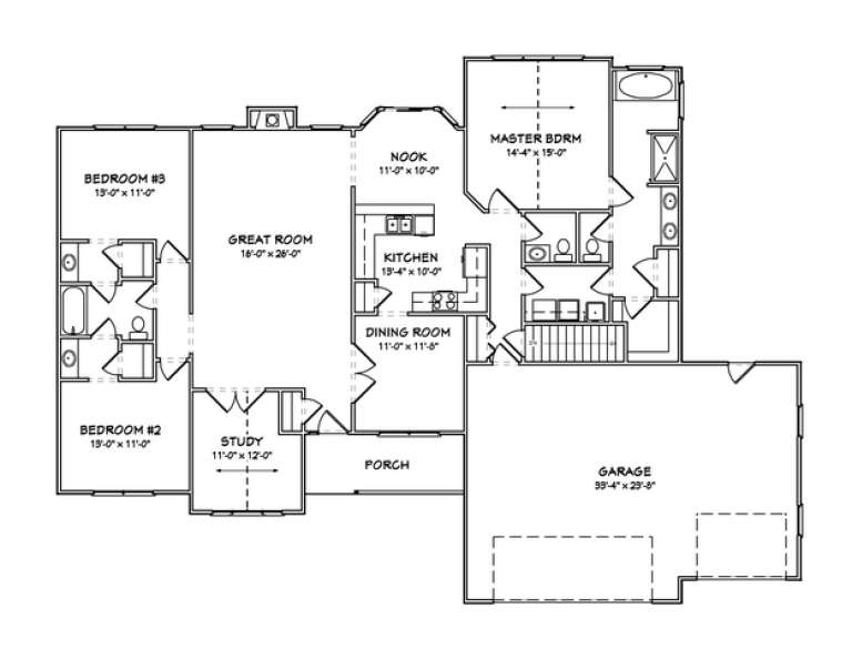 House Plan House Plan #5316 Drawing 1