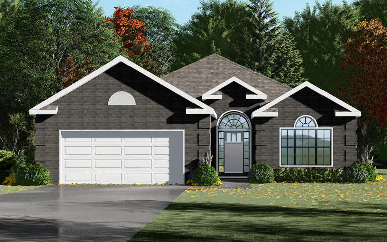 House Plan House Plan #5317 Front Elevation