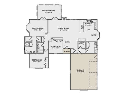Main Floor  for House Plan #849-00047