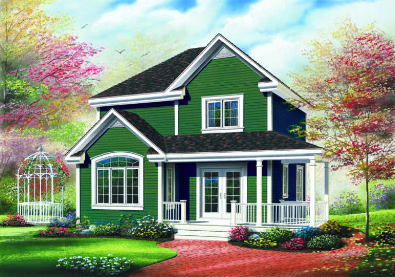 House Plan House Plan #532 Front Elevation