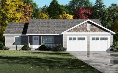 Traditional House Plan #849-00049 Elevation Photo