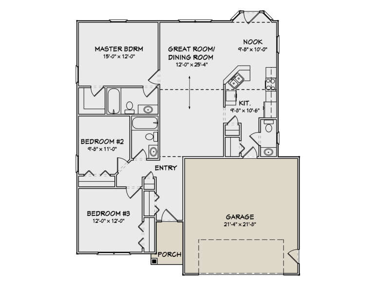 House Plan House Plan #5321 Drawing 1
