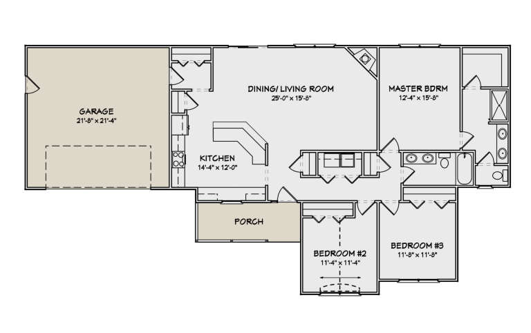 House Plan House Plan #5324 Drawing 1