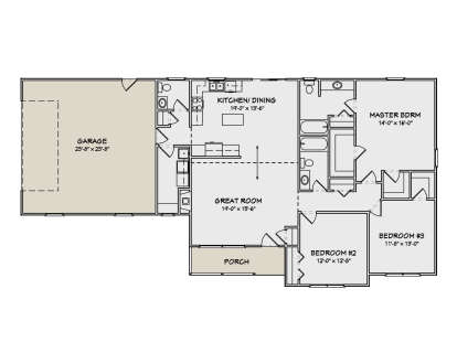 Main Floor  for House Plan #849-00054