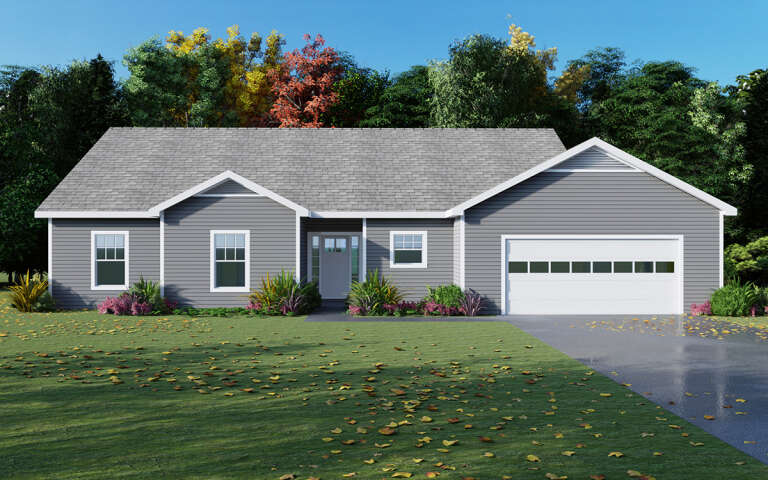 House Plan House Plan #5326 Front Elevation