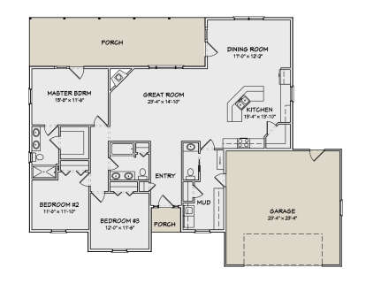Main Floor  for House Plan #849-00055