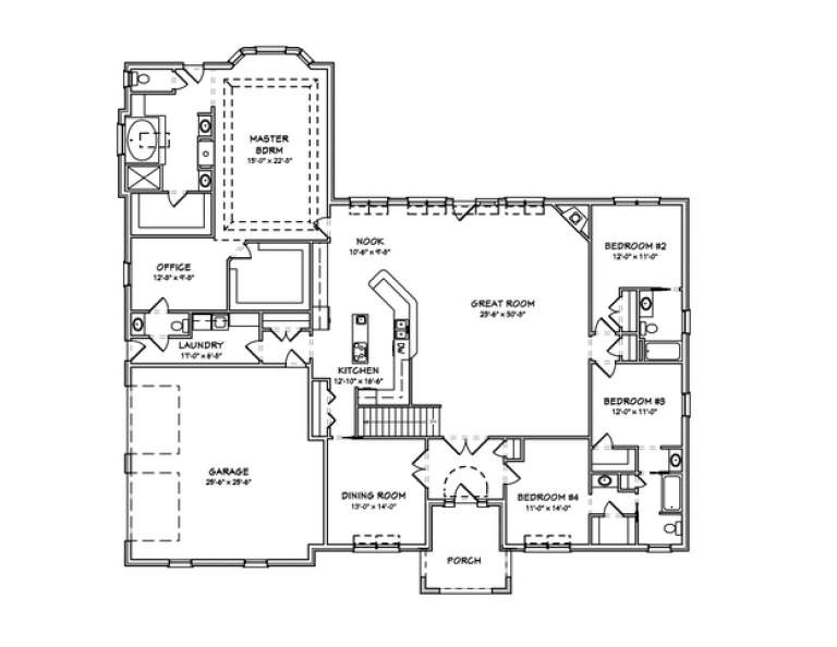 House Plan House Plan #5327 Drawing 1