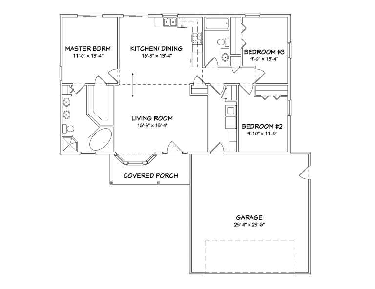 House Plan House Plan #5328 Drawing 1