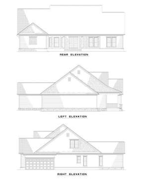 Country House Plan #110-00380 Elevation Photo