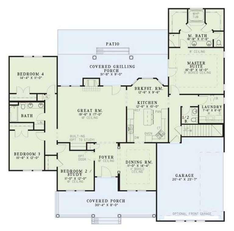 House Plan House Plan #5329 Drawing 1