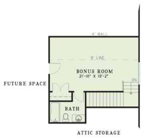 Floorplan 2 for House Plan #110-00380