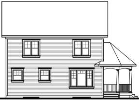 Farmhouse House Plan #034-00125 Elevation Photo