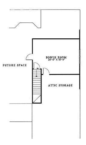 Floorplan 2 for House Plan #110-00382