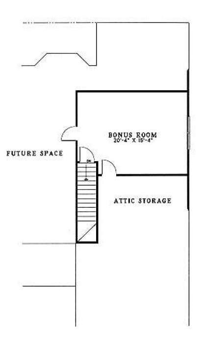 Floorplan 2 for House Plan #110-00382