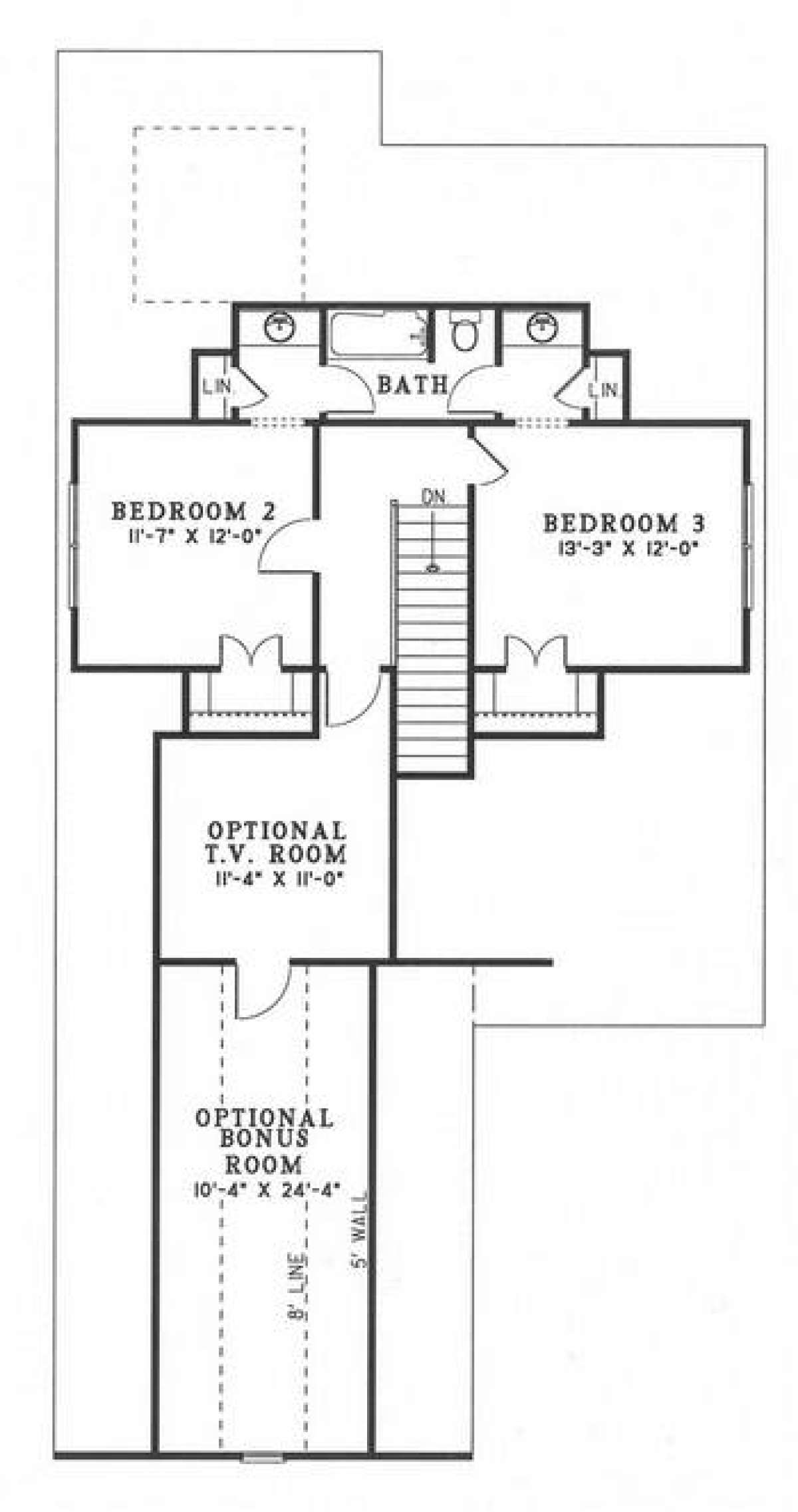 Floorplan 2 for House Plan #110-00383