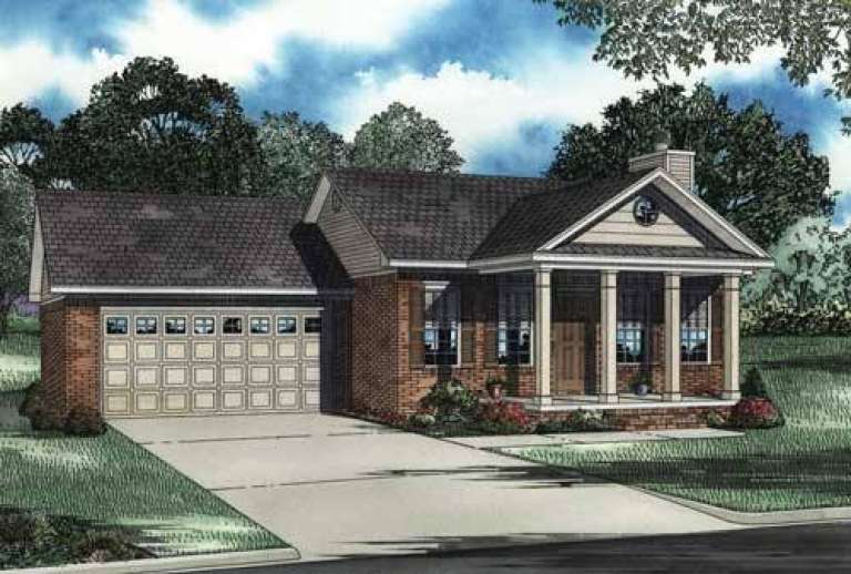 House Plan House Plan #5334 Front Elevation
