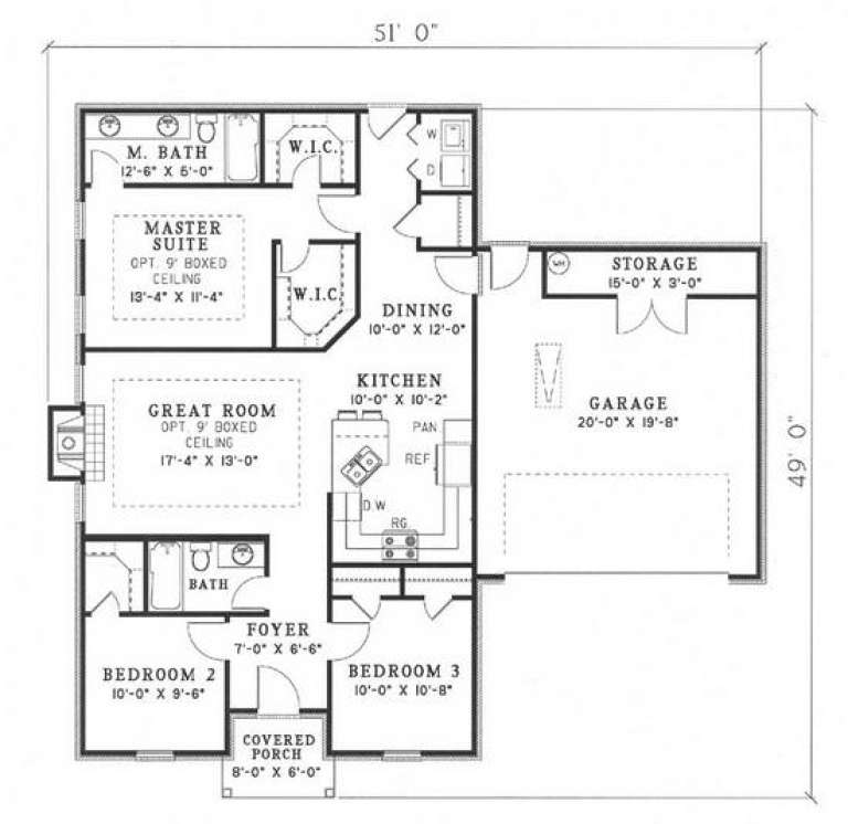 House Plan House Plan #5336 Drawing 1