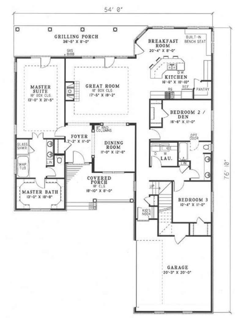 House Plan House Plan #5339 Drawing 1