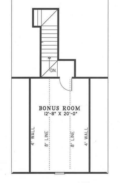 Bonus Room for House Plan #110-00390