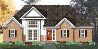3 Bed, 2 Bath, 1540 Square Foot House Plan - #033-00095