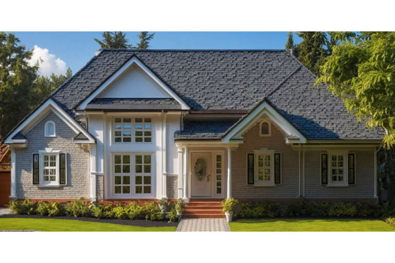 Ranch House Plan #033-00095 Elevation Photo