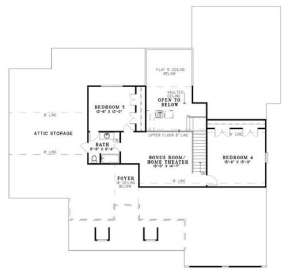Floorplan 2 for House Plan #110-00393