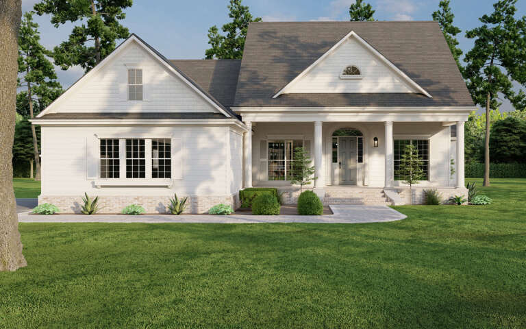 House Plan House Plan #5343 Front Elevation 