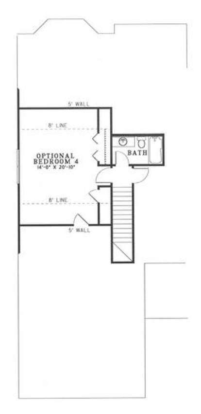 Floorplan 3 for House Plan #110-00394