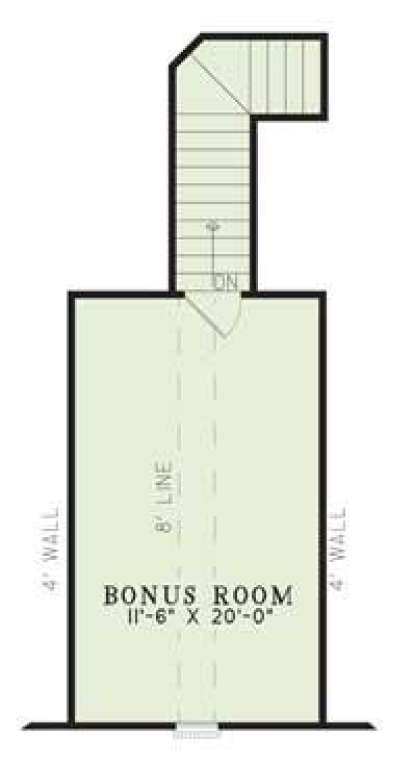 Bonus Room for House Plan #110-00397