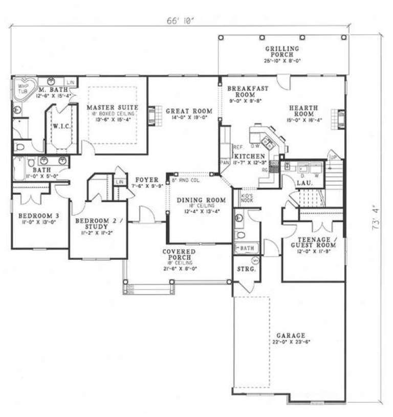 House Plan House Plan #5348 Drawing 1
