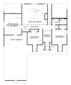 Floorplan 2 for House Plan #110-00400
